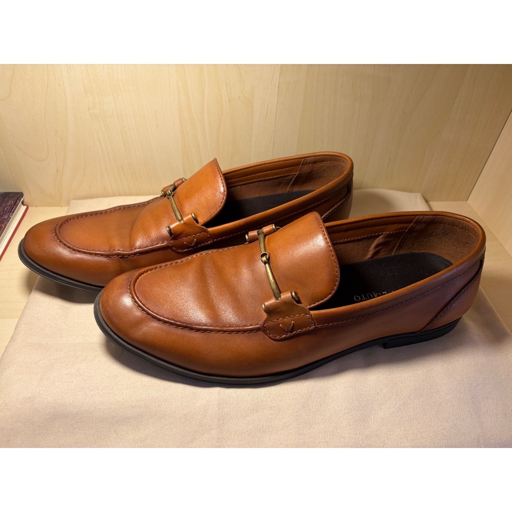 Vince Camuto Loafer Shoes, Tan, 10.5